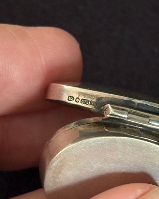 Tiny Handmade Silver Pill Box