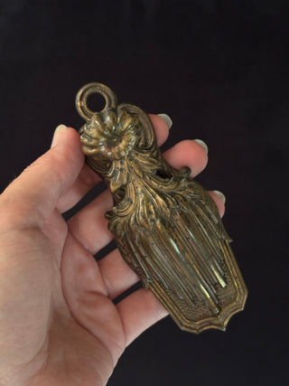 Edwardian Brass Letter Clip