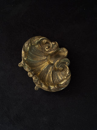 Small Brass Seashell Dish