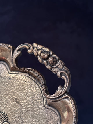 Small Ornate Brass Tray