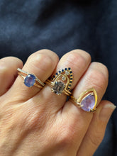 Load image into Gallery viewer, Purple Pear Sapphire Ring
