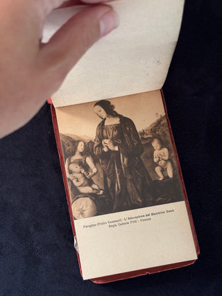 Antique Florentine Postcard Album