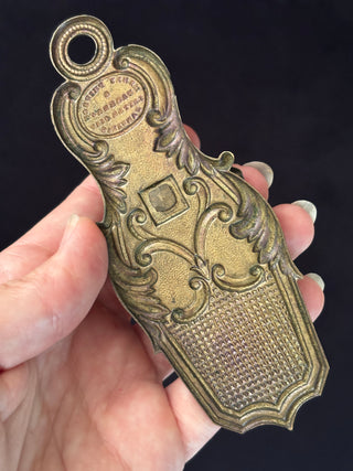 Edwardian Brass Letter Clip