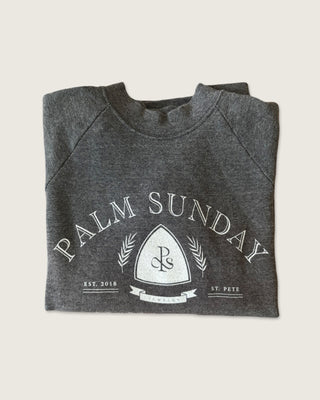 VINTAGE PS SWEATSHIRT Heather Gray Ladies M