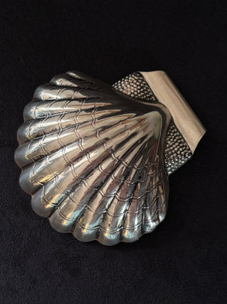 Antique Silver Baptism Shell