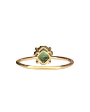 Load image into Gallery viewer, Square Emerald Cut Tourmaline Ring
