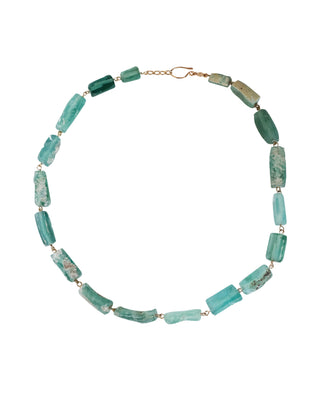 Chunky Ancient Roman Glass Necklace