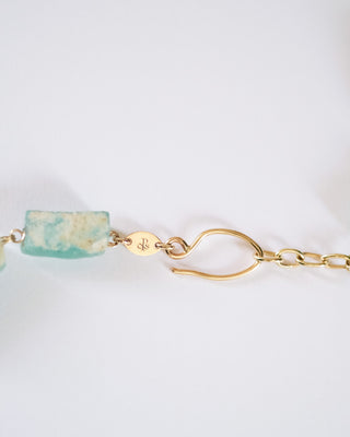 Chunky Ancient Roman Glass Necklace