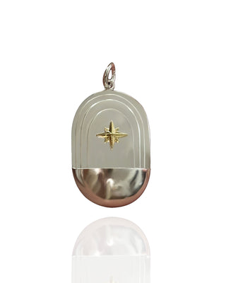 Silver Star Fontanella Pendant