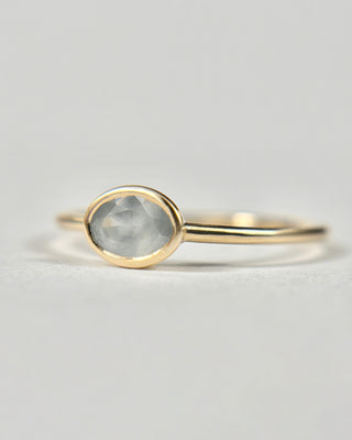 Oval Montana Sapphire Ring