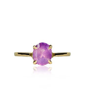 Load image into Gallery viewer, Pink Purple Sapphire Ring
