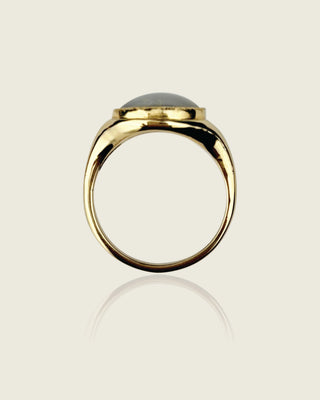 Gray Star Sapphire Ring