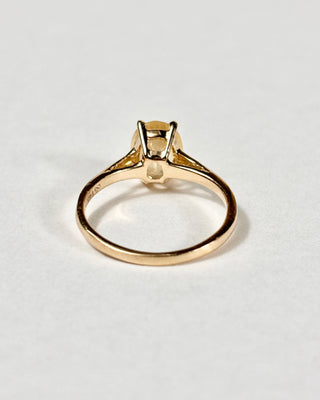 Butter Yellow Sapphire Ring
