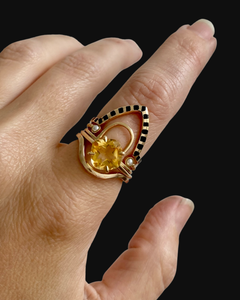 CINTURA Ring In 14k Gold