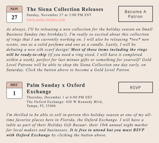 Important Holiday Dates