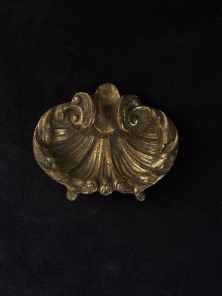 Small Brass Seashell Dish