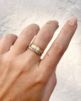 Seven Sisters Sapphire Band