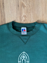 Load image into Gallery viewer, VINTAGE CREST SWEATSHIRT GREEN XL
