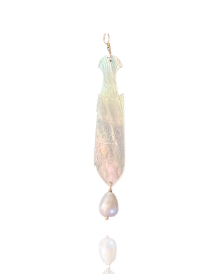 Mother Of Pearl Fish With Pearl 2