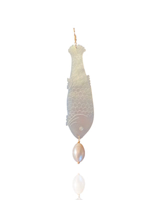 Mother Of Pearl Fish With Pearl 5