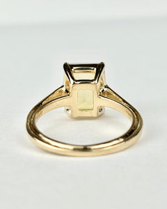Crystal Boulder Opal Ring