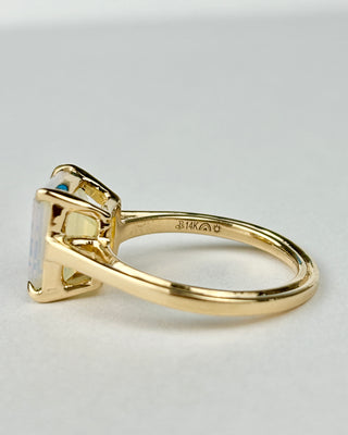 Crystal Boulder Opal Ring