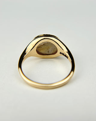 Gray Star Sapphire Ring