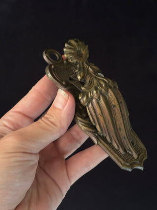Edwardian Brass Letter Clip