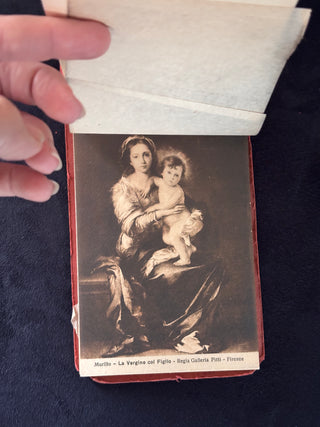 Antique Florentine Postcard Album