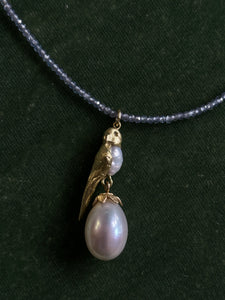 Parrot Pearl Pendant