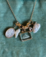 Load image into Gallery viewer, Morganite Drop Charm
