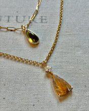 Load image into Gallery viewer, Rutilated Quartz and Pearl Pendant
