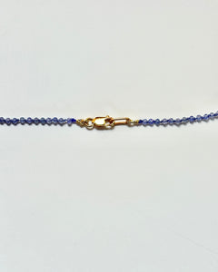 Tanzanite Beaded Necklace