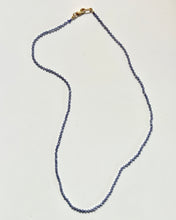 Load image into Gallery viewer, Tanzanite Beaded Necklace
