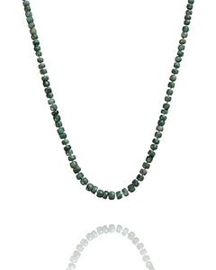 Emerald Beaded Necklace
