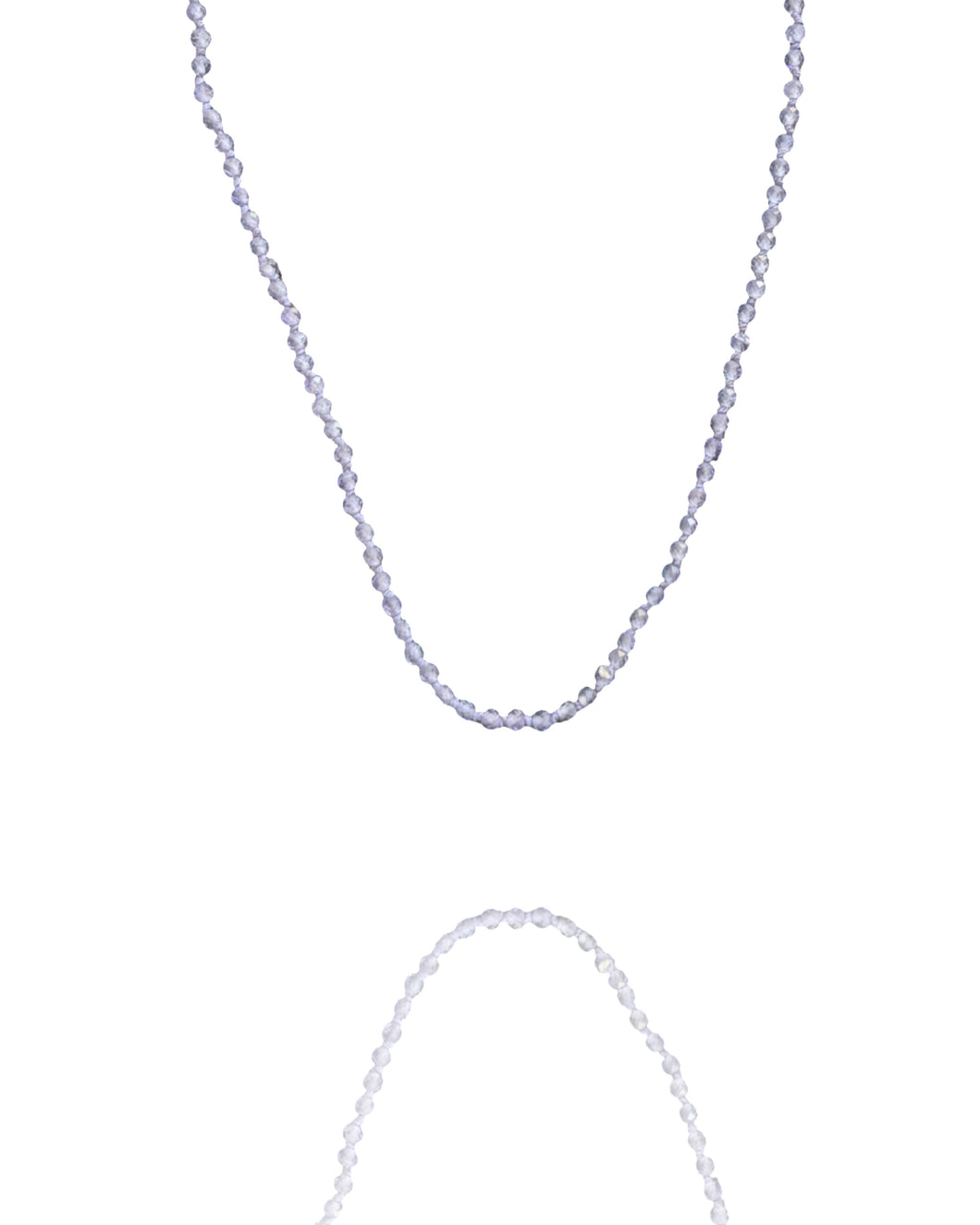 Tanzanite Beaded Necklace