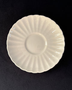 English Fluted Teacup And Saucer by Radford