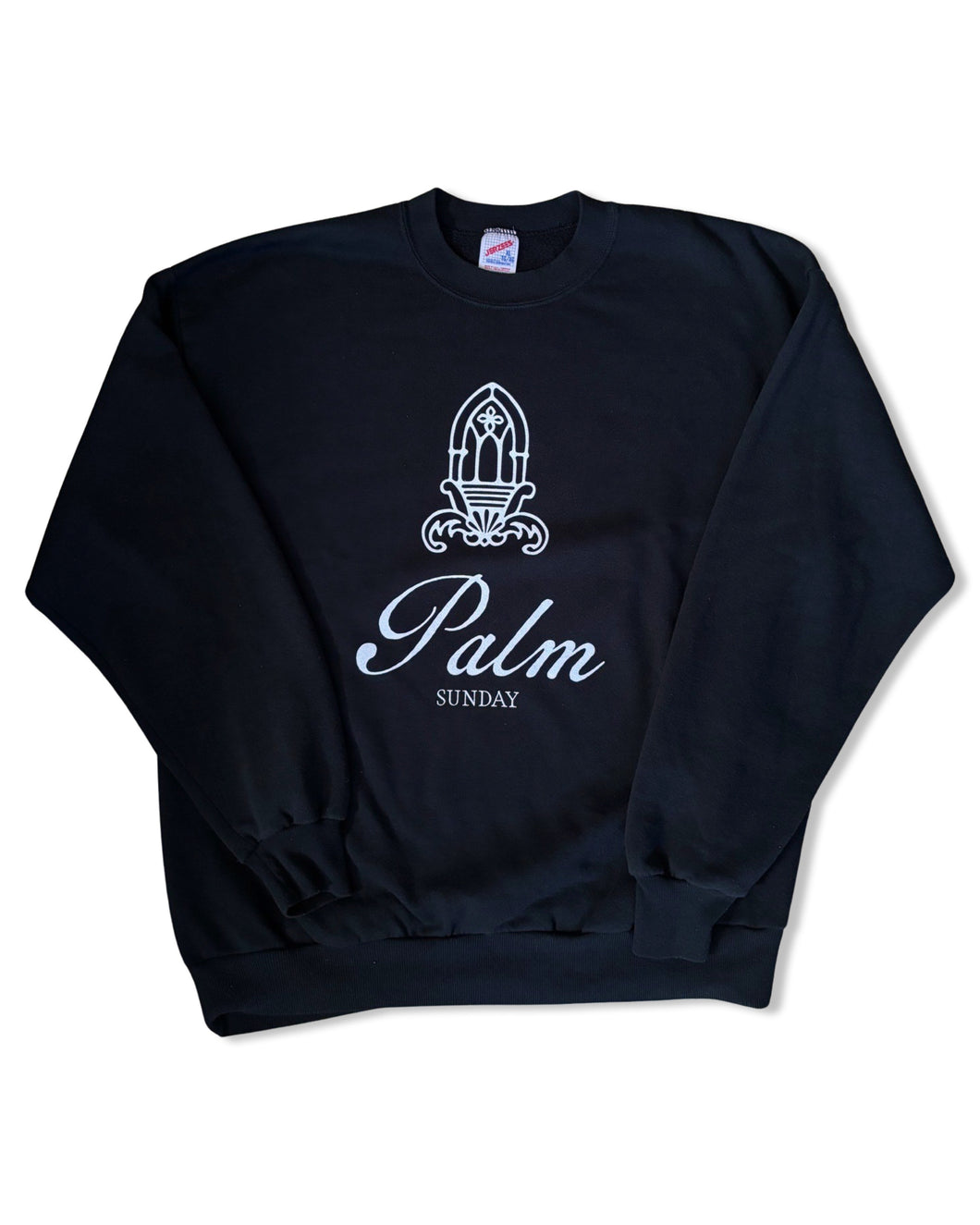 VINTAGE CREST SWEATSHIRT BLACK XL