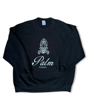 Load image into Gallery viewer, VINTAGE CREST SWEATSHIRT BLACK 2X
