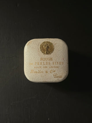 Antique French Rouge Powder Box (Empty)