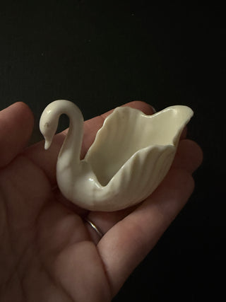 Vintage Lenox Porcelain Mini Swan
