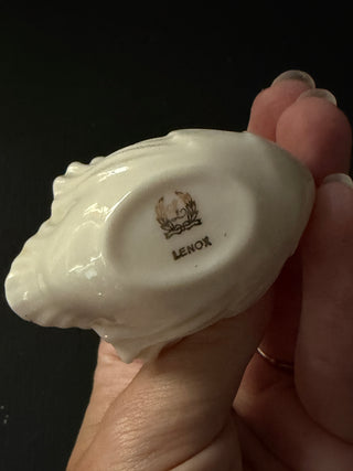 Vintage Lenox Porcelain Mini Swan
