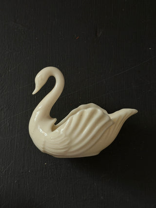 Vintage Lenox Porcelain Mini Swan