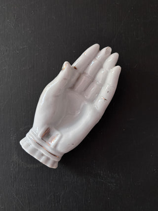 Vintage Porcelain Hand Dish