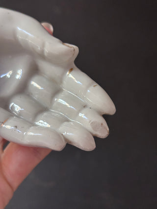 Vintage Porcelain Hand Dish