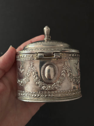 Small Silver Trinket Box