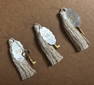 Hotel Paradiso Tassel Key Fob