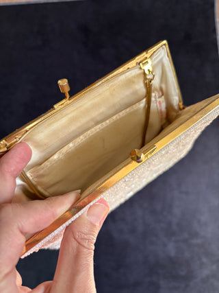 Vintage Beaded Clutch