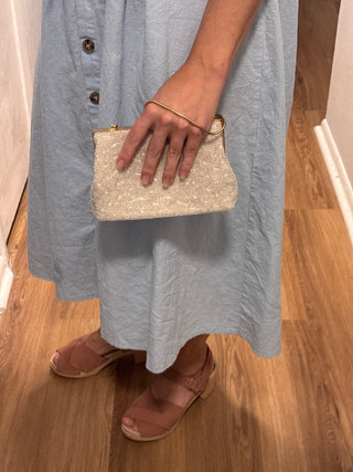 Vintage Beaded Clutch