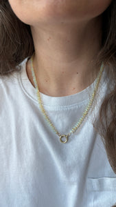 Custom Opal Necklace Listing
